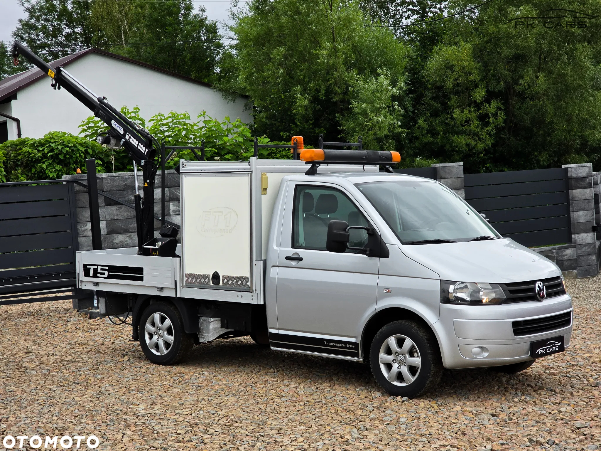 Volkswagen T5 2.0 140 KM 4X4 4 MOTION HDS HIAB KRAN - 7