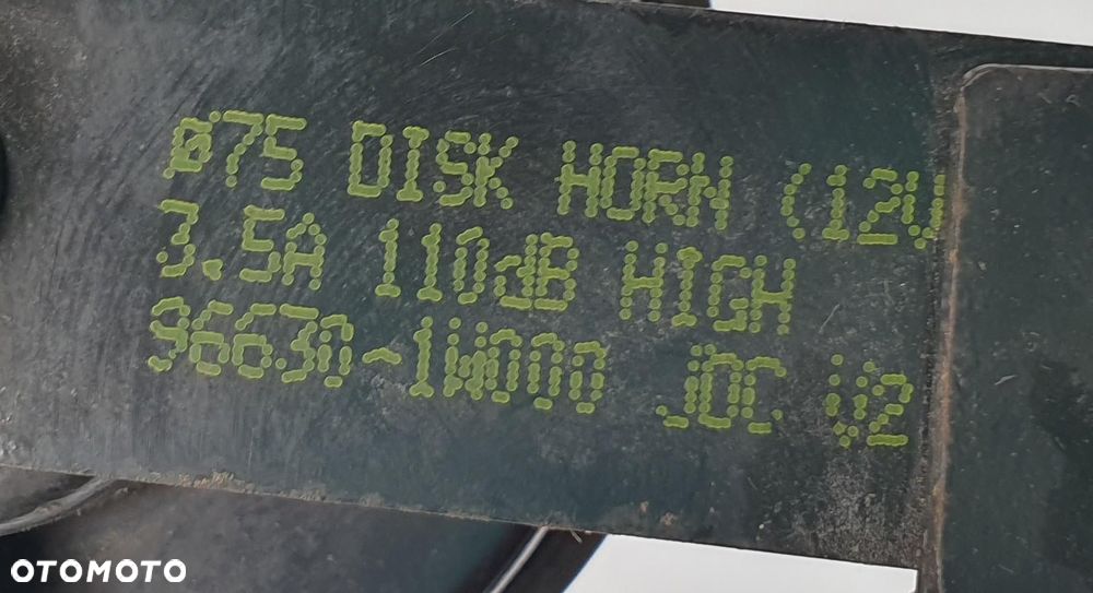 SYGNAŁ KLAKSON KIA RIO III 96630-1W000 - 4