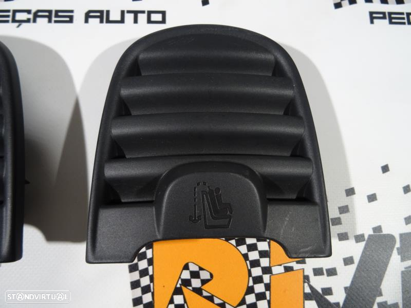 Plástico Do Interior Peugeot Rcz Tampas Do Isofix Bancos Traseiros Pe - 3