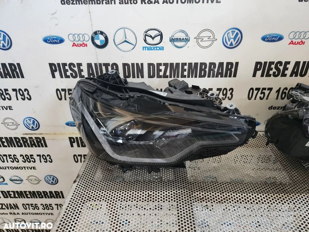 Faruri Far Stanga Dreapta Full LED Bmw G42 G87 Complete Volan Stanga Model SHADOW Impecabile Cod - 7