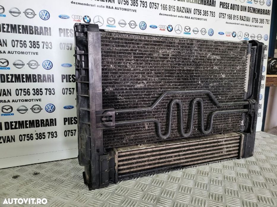 Grup Radiatoare Radiator Apa Clima Intercooler Servo Bmw E90 E91 E87 2.0D Dezmembrez Bmw - 2