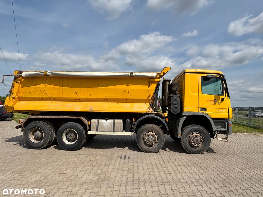 Mercedes-Benz ACTOROS 4144, skrzynia EPS, napęd 8x8 , KH Kipper wywrotka , wersja wzmocniona 5 piór tył, wywrotka , mulda , - 3