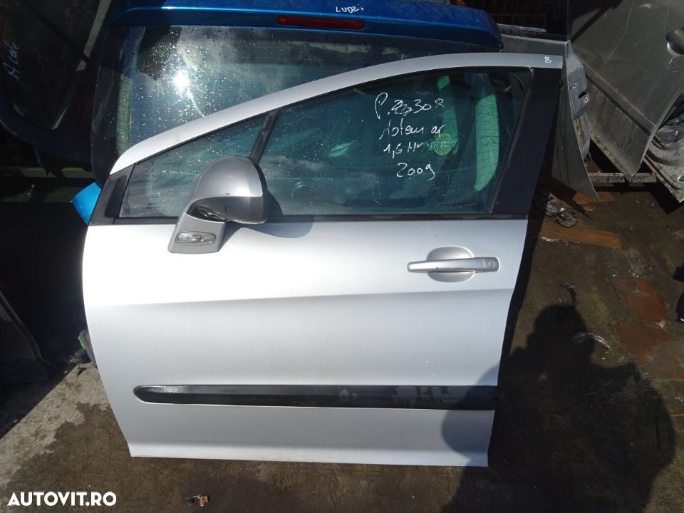 Vand Usa Fata Stanga Peugeot 308 din 2009 fara rugina fara lovituri - 1