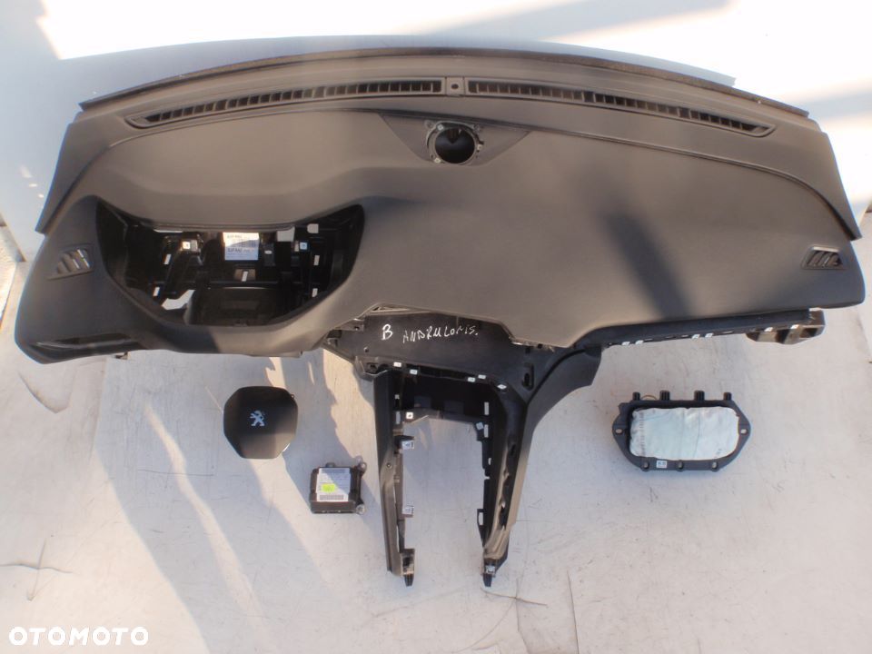 PEUGEOT 3008 5008 DESKA KONSOLA KOKPIT PULPIT PÓŁKA PARAPET POD DEKOR REGENERACJA NAPRAWA AIRBAG !!! - 2