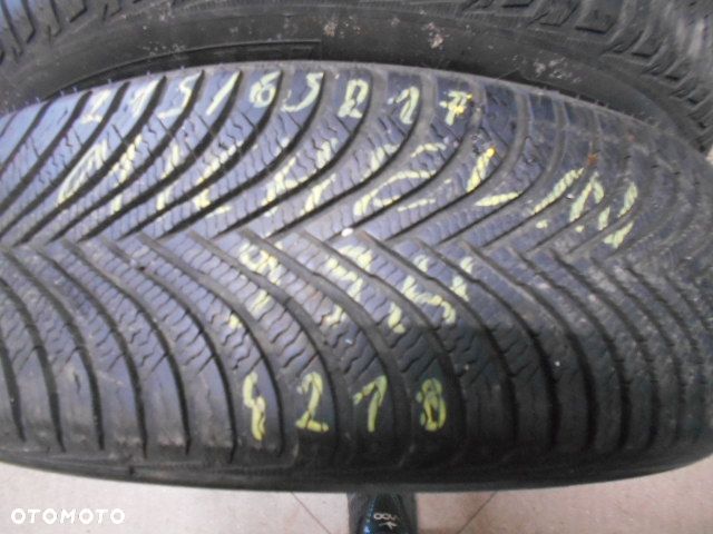 Opony 215/65r17 michelin alpin 5 7,9mm zima para - 2