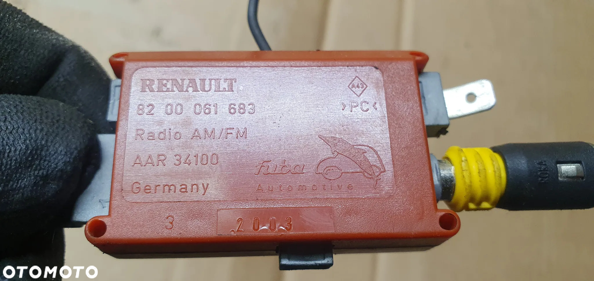 Wzmacniacz anteny moduł Renault Espace IV 8200061683 - 4
