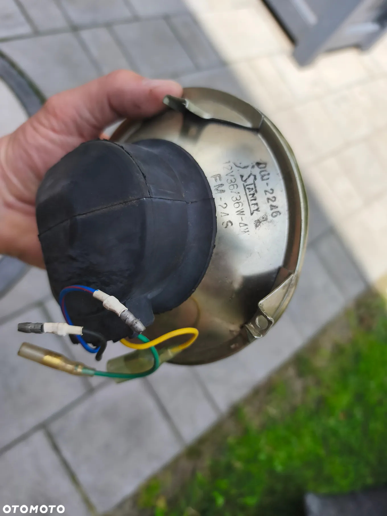 Lampa przód, przednia, reflektor Yamaha SR 125 SR125 - 9