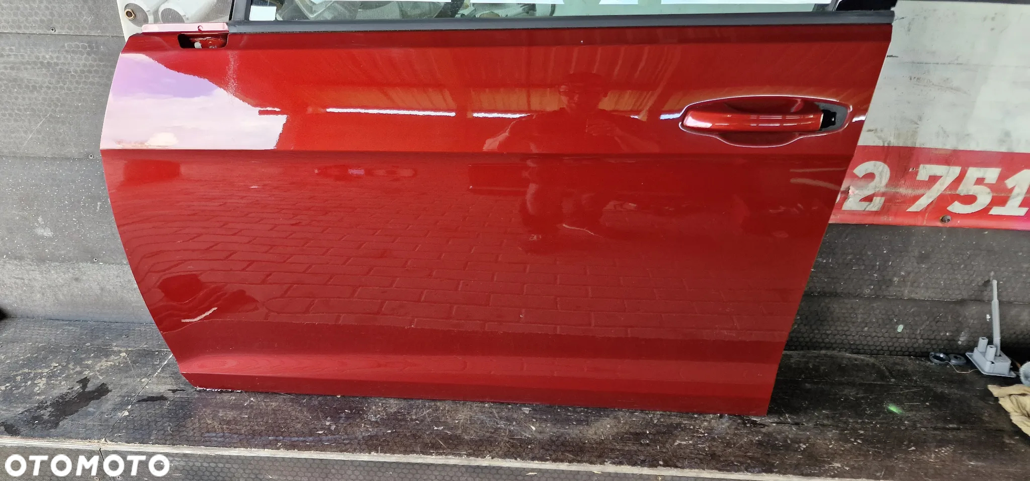 DRZWI LEWY PRZÓD KOMPLETNE VW GOLF VII Kombi Lift LA3R - 2