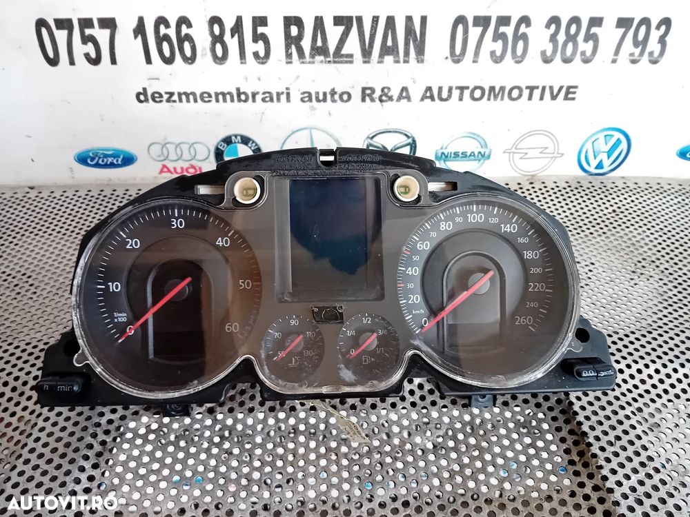 Ceasuri Bord Vw Passat b6 2.0Tdi 2006-2010 Motor BMP Cod 3C0920870A - 4
