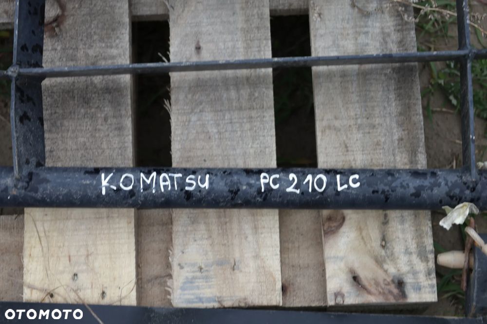 krata z Komatsu PC210 osłona kabiny, osłona przedniej szyby - 2