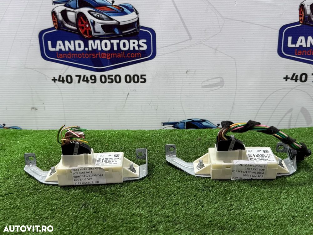 MODUL CONTROL LUMINI (2 BUC.) MERCEDES BENZ C250 C204 W204 CDI 2.2 DIESEL 2012 2008-2014 MERCEDES BENZ C220 C204 W204 CDI C-CLASS COUPE 2.2 DIESEL 2013 2008-2014 COD OEM A1669007101 A1669003401 - 3