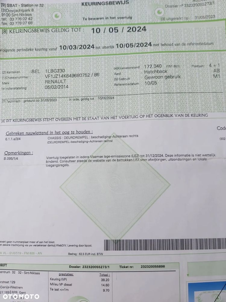 Renault Scenic 1.5 dCi Energy Limited EU6 - 38