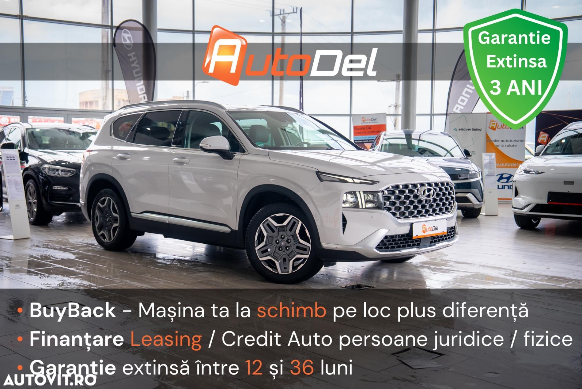 Hyundai Santa Fe Hybrid 1.6 l 230 CP 4WD 6AT Luxury - 1