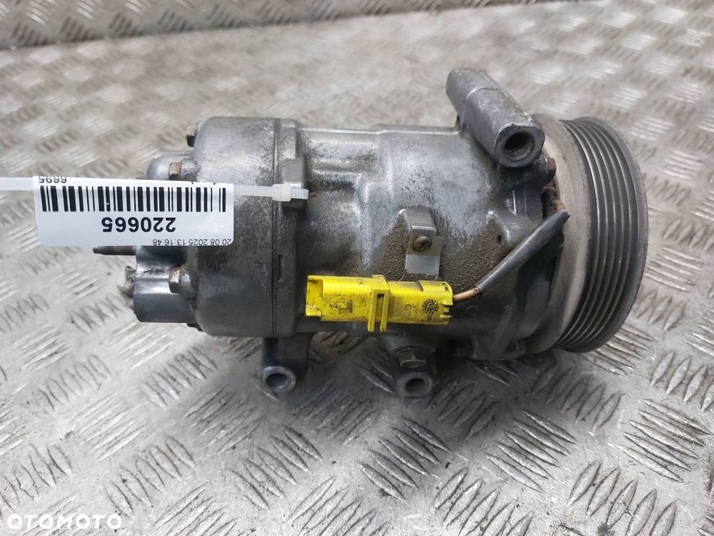 SPRĘŻARKA KOMPRESOR KLIMATYZACJI PEUGEOT 307 I 2.0 HDI 9647213380 - 3