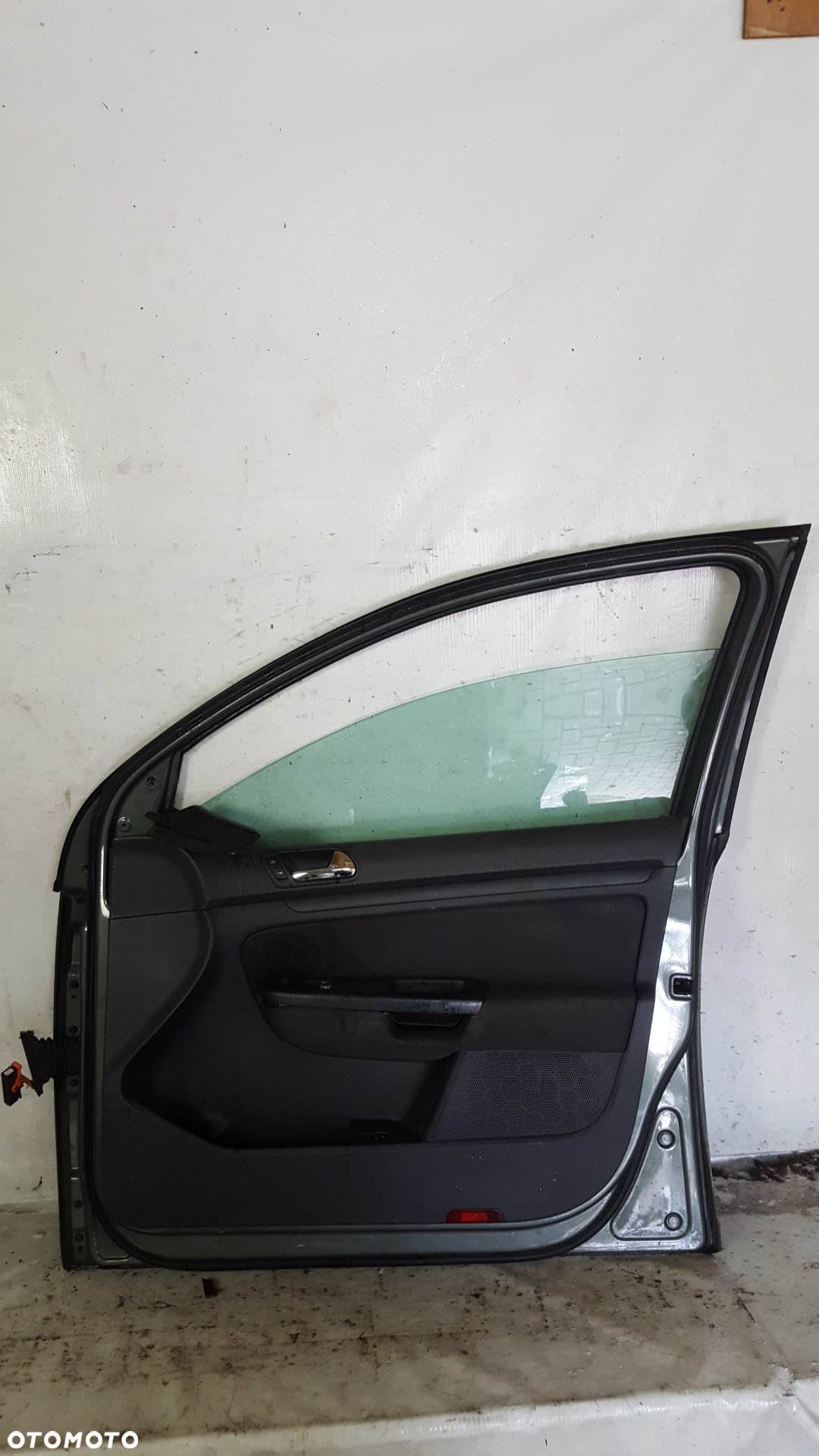 + DRZWI PRZÓD PRZEDNIE PRAWE VW VOLKSWAGEN GOLF 5 V LA7T SZARE - 5