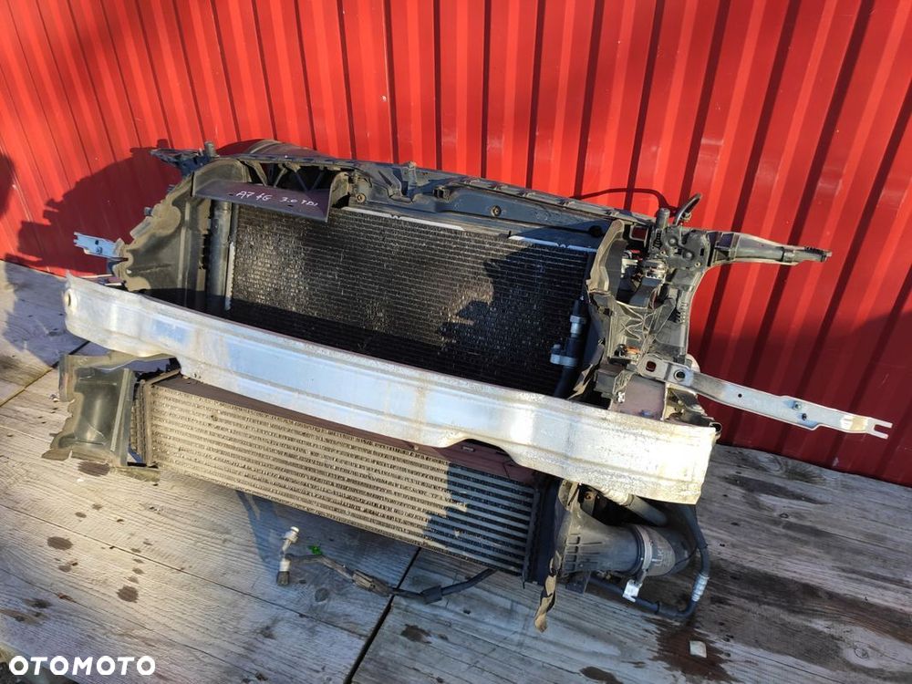 AUDI A7 4G 3.0 TDI CRT AUTOMAT PAS PRZEDNI WZMOCNIENIE CHŁODNICE WENTYLATOR - 3