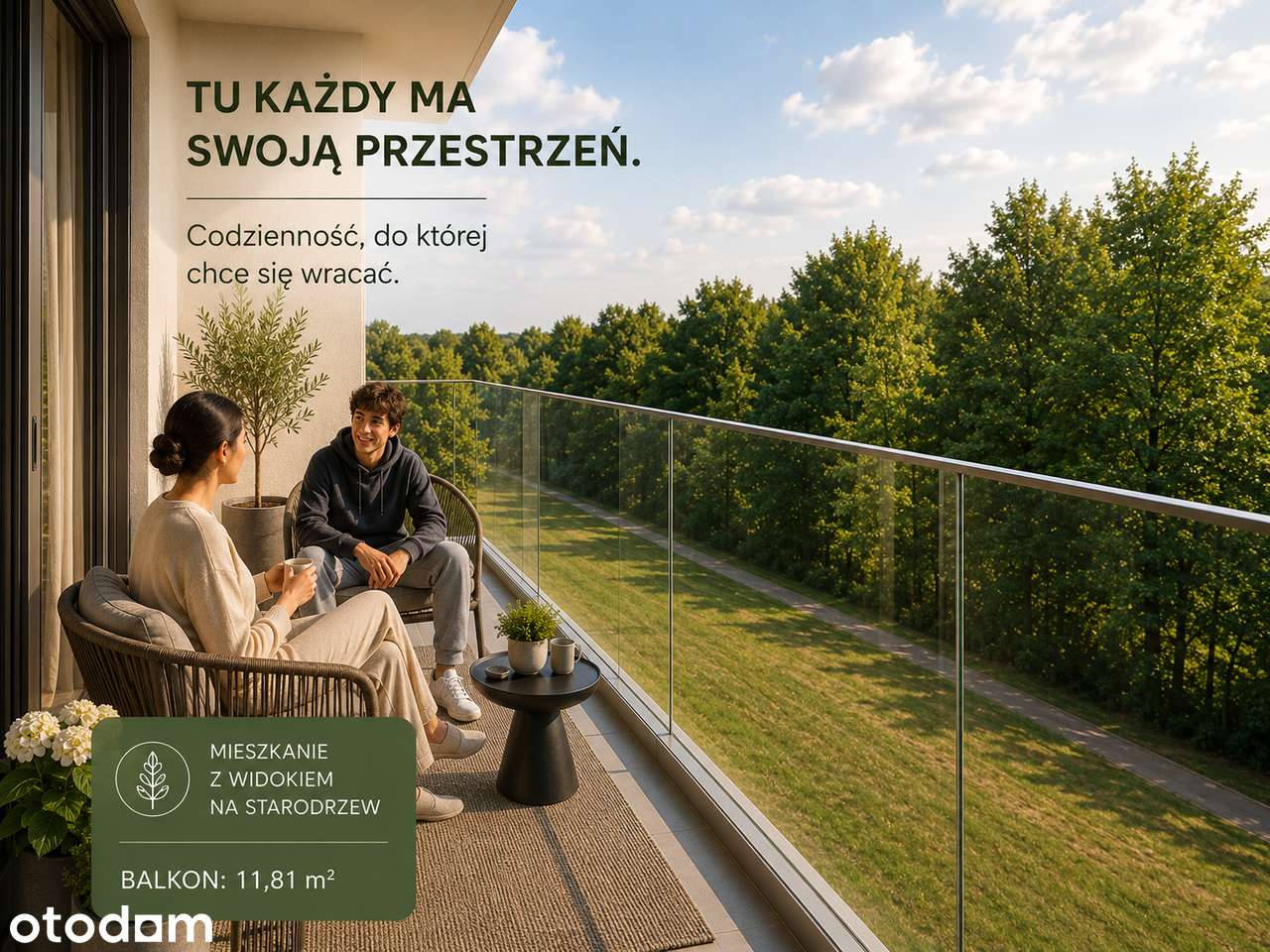 Tu każdy ma swoją przestrzeń. Codziennośc, do której chce się wracać