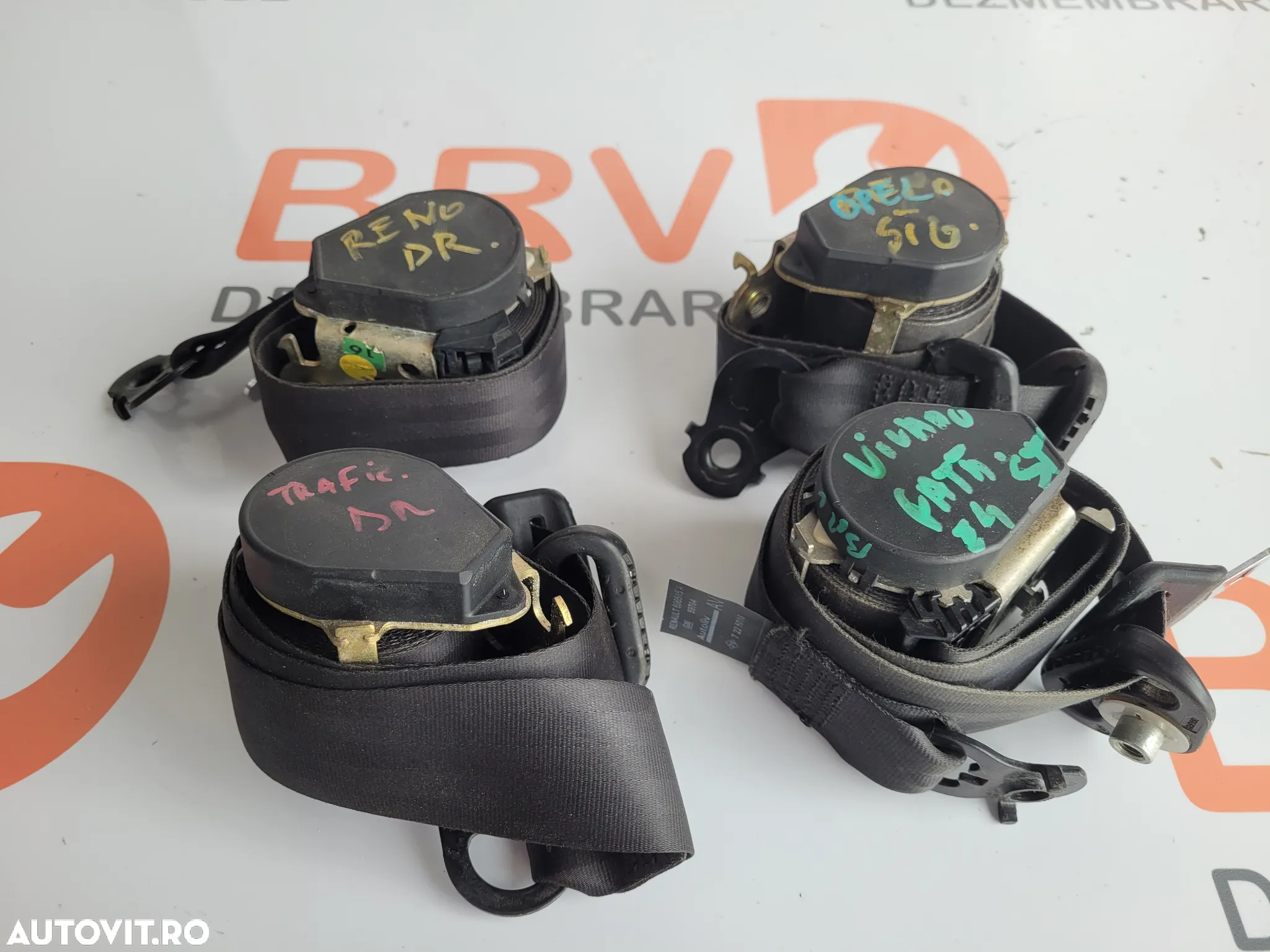 Centura siguranta pentru Renault Trafic / Opel Vivaro / Nissan Primastar Euro 3 / 4 / 5 (2003-2014) - 4