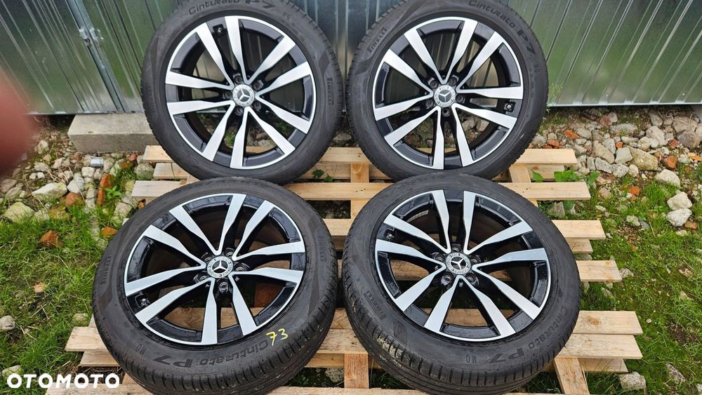 felgi aluminiowe mercedes 8.5x19" et31.5 a2234013000 opony 255/45 r19 - 1