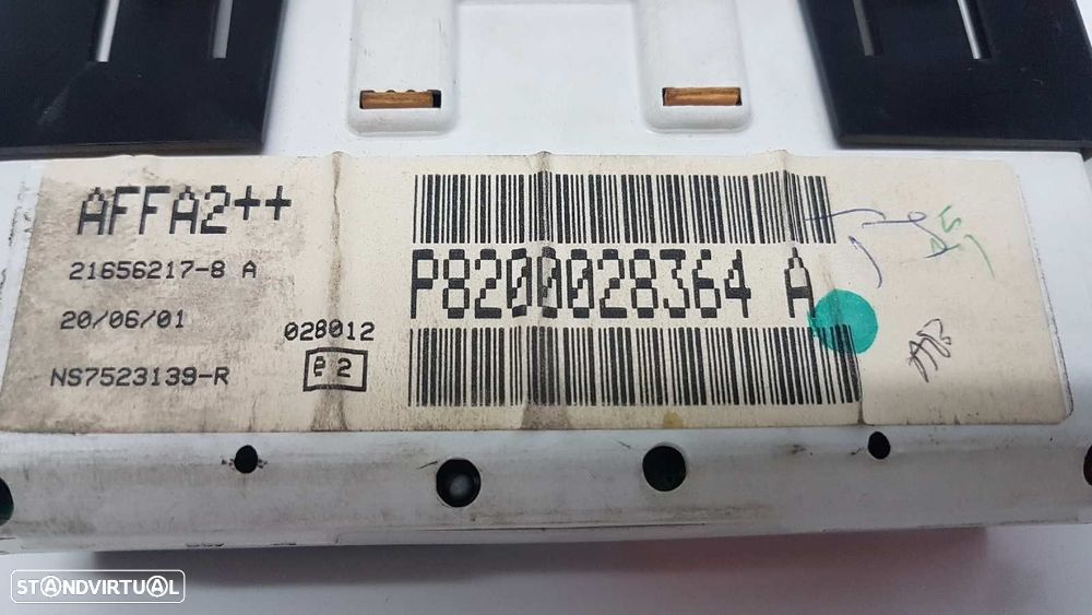 TELA/ECRÃ MULTIFUNÇÕES RENAULT CLIO II FASE II (B/CB0) DYNAMIQUE - 5