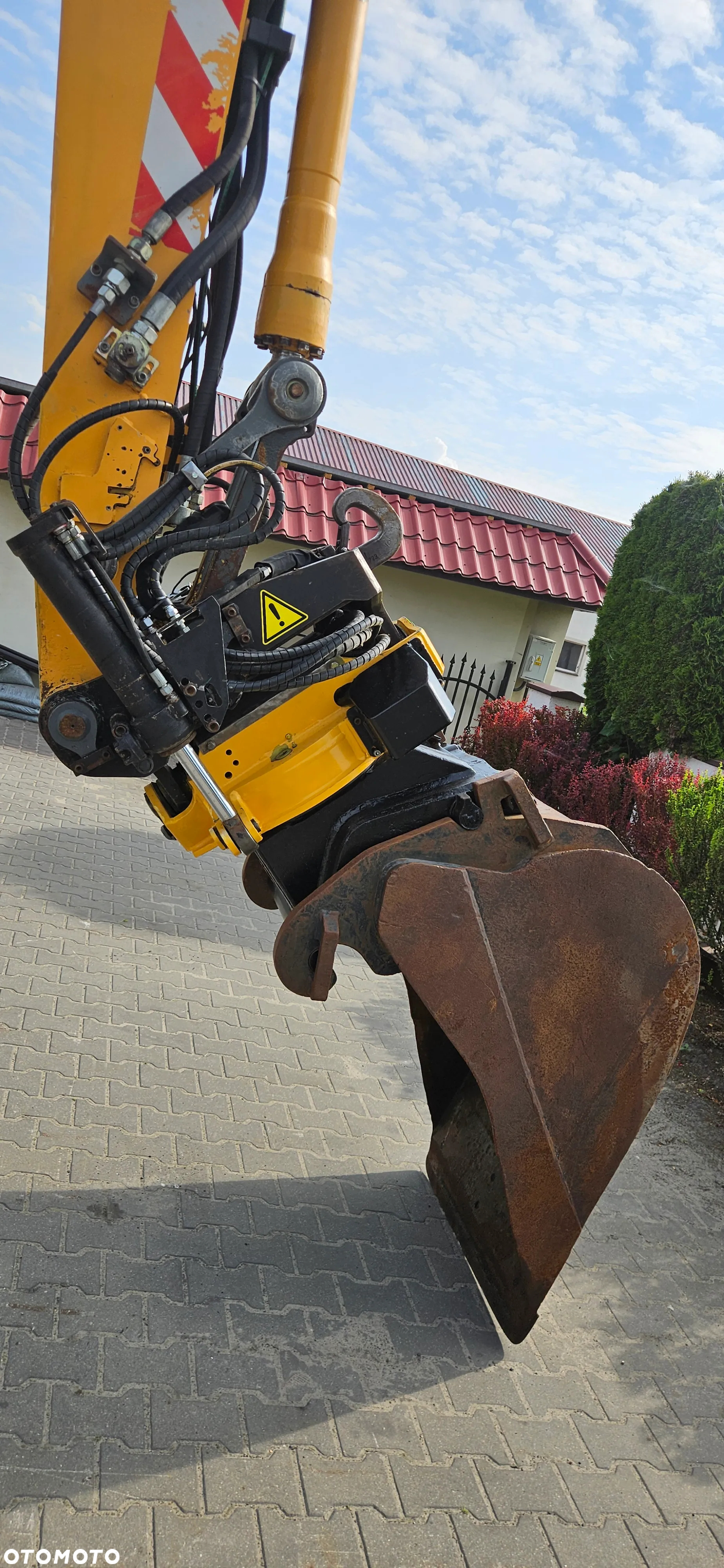 Liebherr A 316 Rotatilt Engcon! 11 tys. Mtg, Szybka skrzynia, nowe koła,  z Holandii!!! - 8