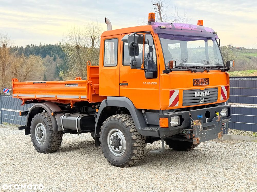 MAN * MAN 10-220 * Pług * Kiper Wywrotka Meiller * 4x4 * Zimowe Utrzymanie * Unimog * - 20
