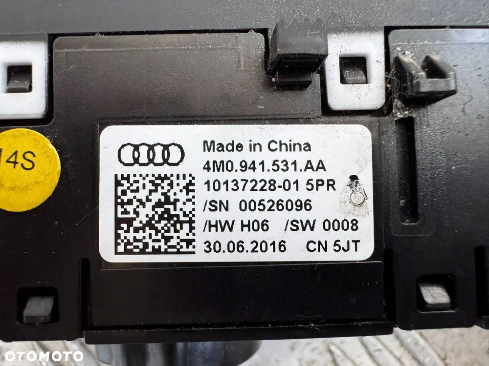 Audi SQ7 QA7 4M 2015-2024 Włącznik świateł - 5