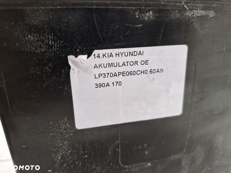 kia hyundai akumulator oe lp370ape060ch0 60ah 390a - 5