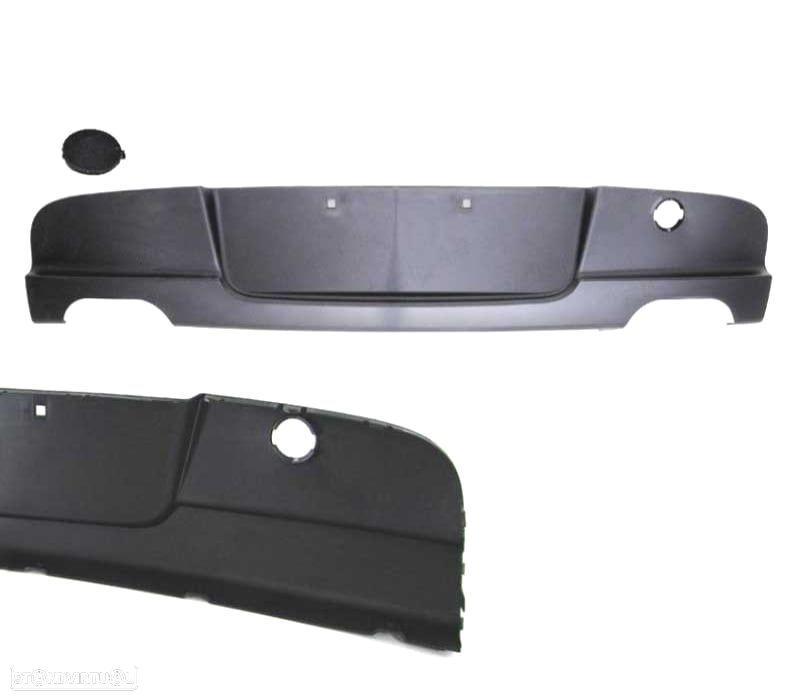 DIFUSOR TRASEIRO BMW E87 04-11 LOOK M - 2