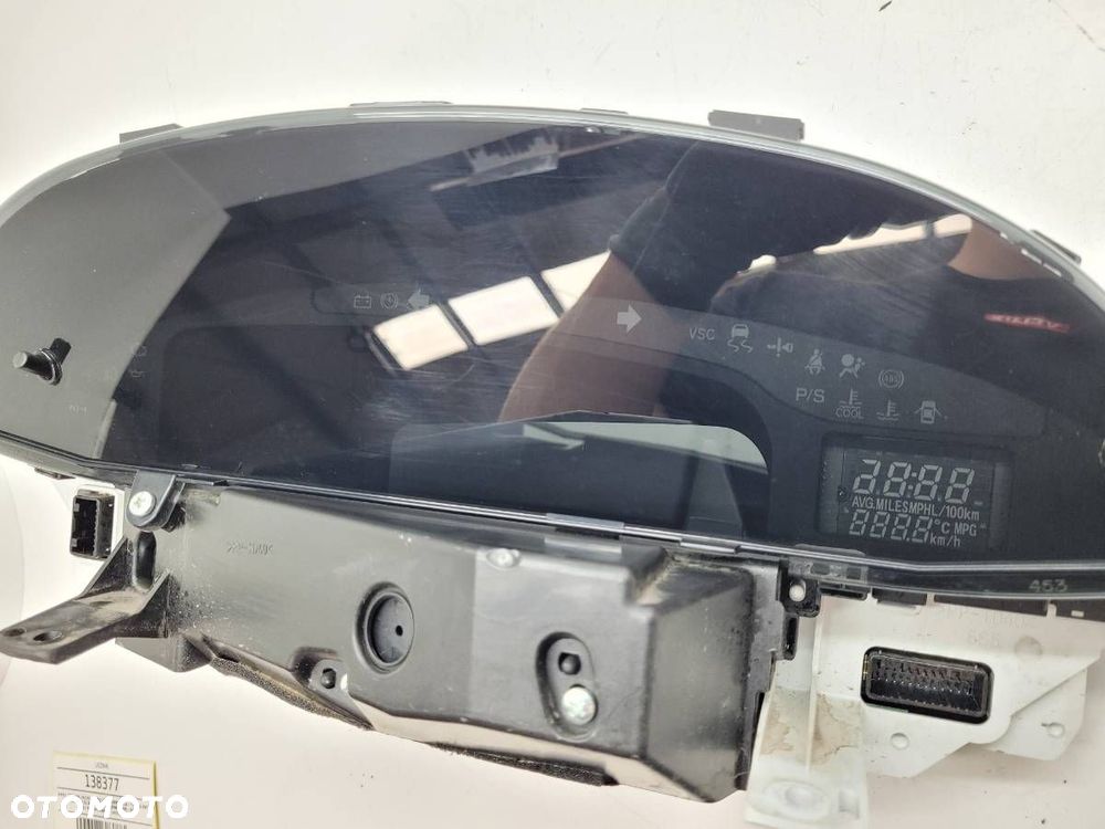 LICZNIK ZEGARY TOYOTA YARIS II 1.0 VVTI 69KM 83800-0D660-D EUROPA - 4