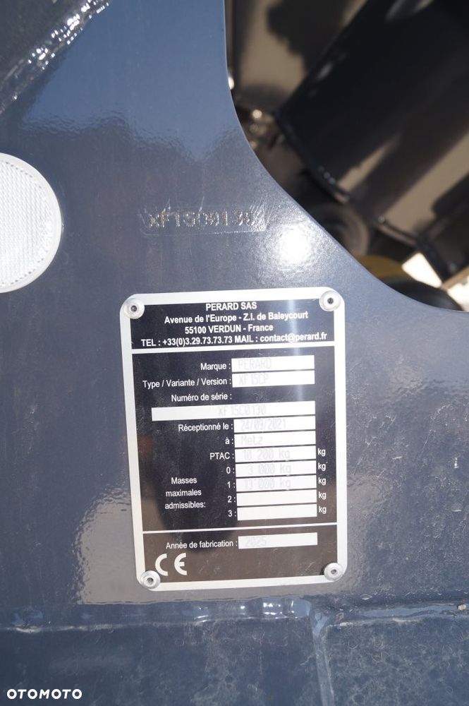 PERARD Przyczepa Wóz Przeładowczy X-Flow 19m3 - 12