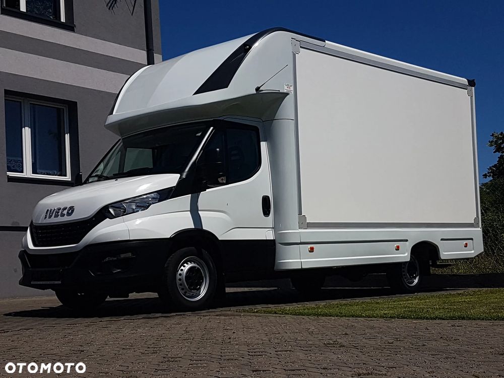 Iveco DAILY KONTENER NISKOPODŁOGOWY 4,43x2,23x2,42 SKLEP FOODTRUCK BAR KLIMA KONIOWÓZ KAMPER - 40