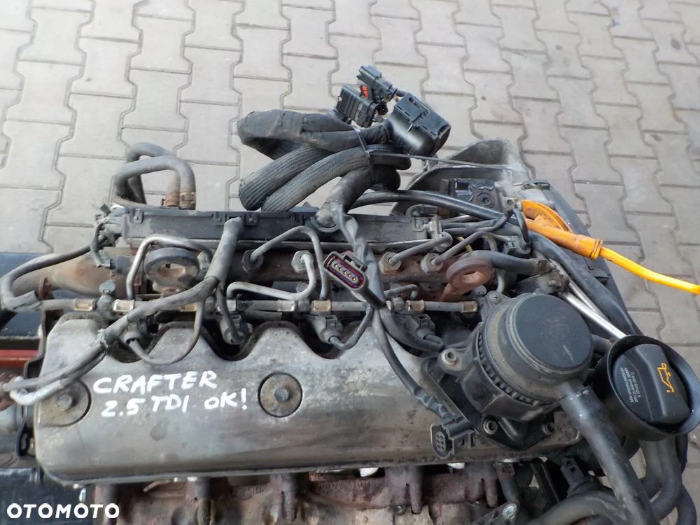 VW CRAFTER 2.5 TDI SILNIK BJL BJK BJM SPRAWDZONY + WTRYSKI KOMPLET - 5