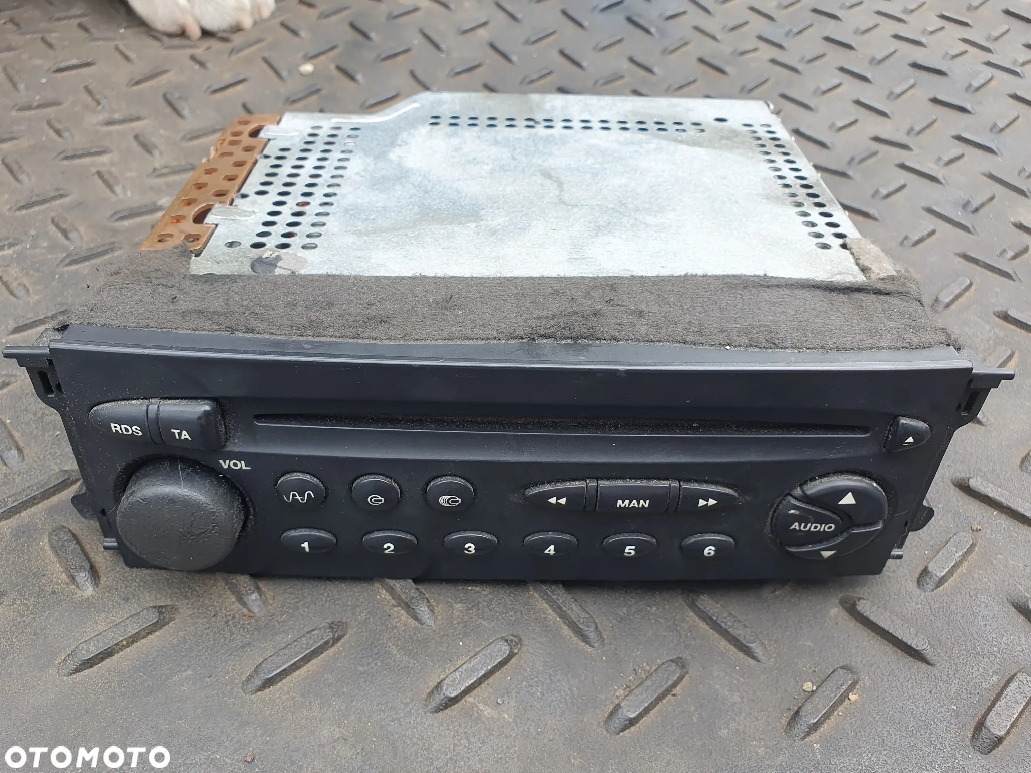 CITROEN XSARA PICASSO RADIOODTWARZACZ RADIO FABRYCZNE 96489433XT00 - 2