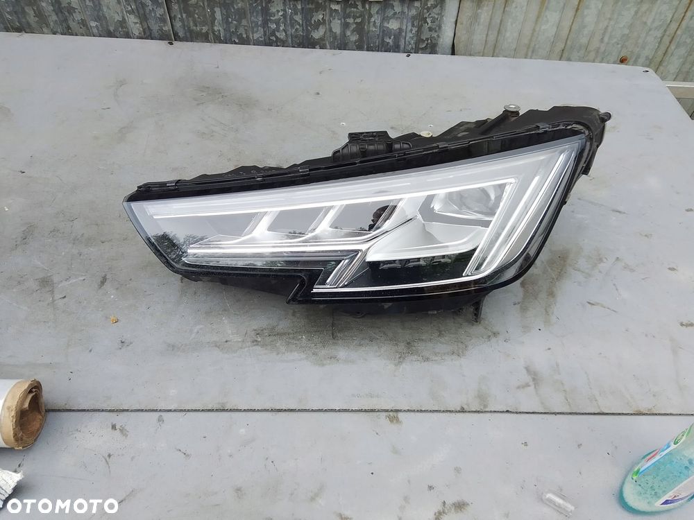 lampa lewa przód audi a4 b9 full led 8w0941035 kompletna