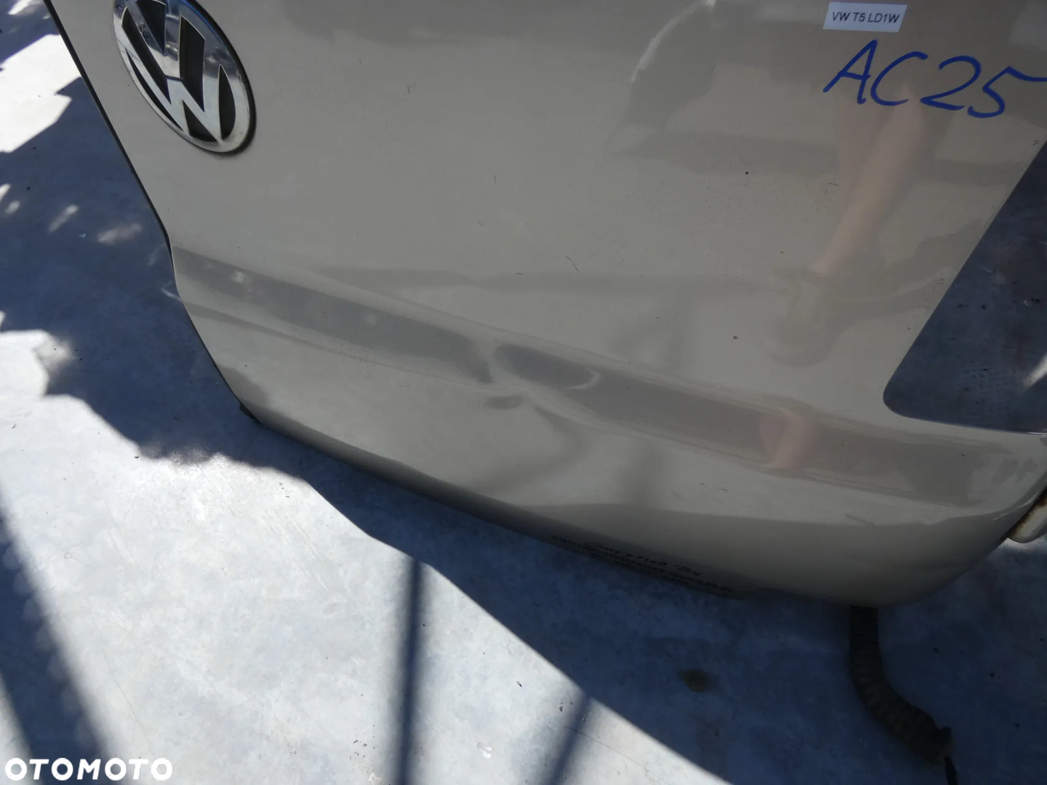 VW T5 TRANSPORTER DRZWI SKRZYDŁOWE PRAWE TYŁ TYLNE BAGAŻNIKA LD1W GORLICE AC25 - 15