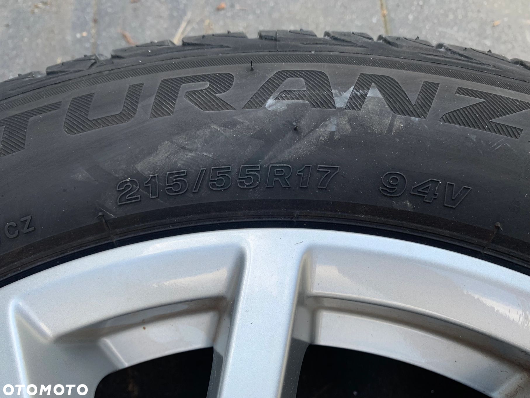 KOŁA FELGI OPONY 17 LATO BRIDGESTONE TURANZA AUDI Q2 81A 215/55/17 JAK NOWE 81A601025C - 10