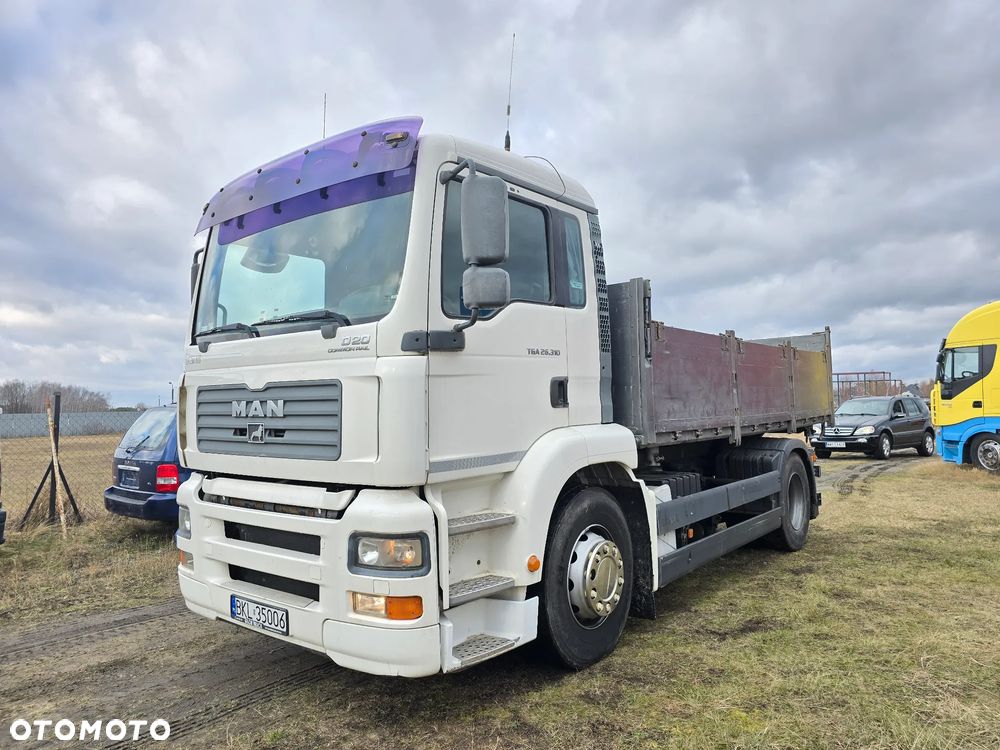 MAN TGA 26.310 * Wywrotka * Blokada * Automat * Stare Tacho * 9,500 ład. - 8