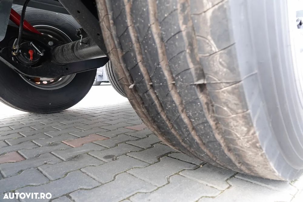 Zaslaw TIPPER 26 m3 / NOU / OȚEL / CUBA DE ȘOLARE HP / AXIE DE RIFAT / SAF / 2025 - 16