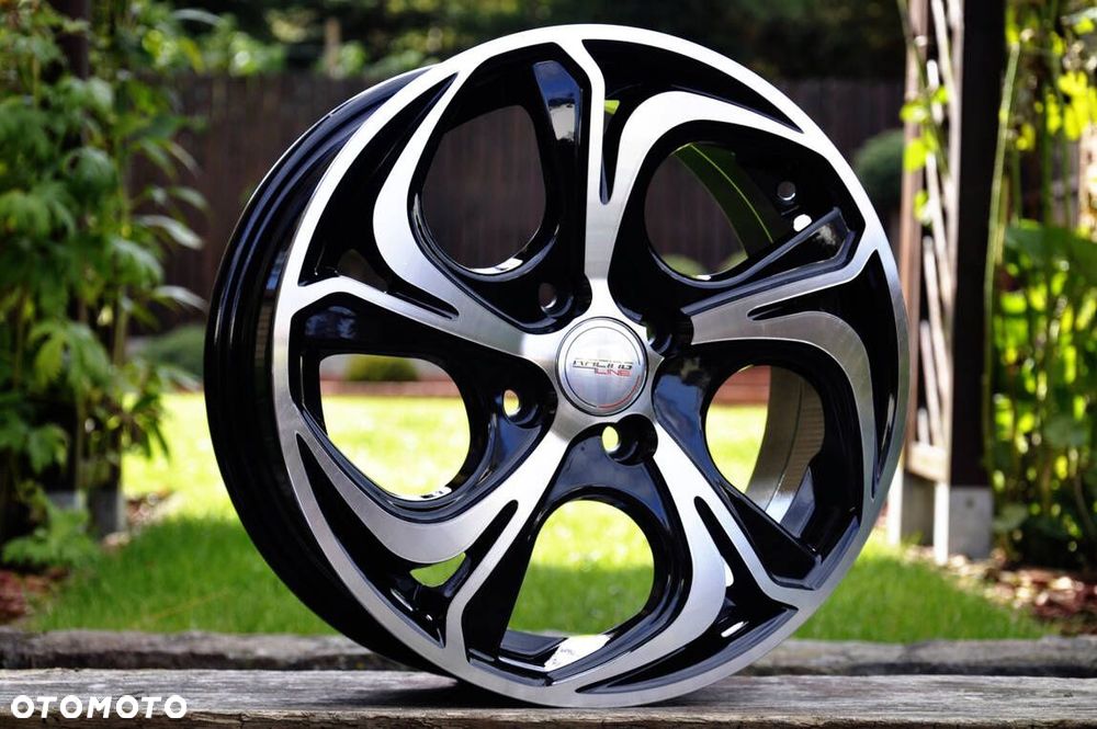 4x Felgi 15 m.in. do CITROEN C3 C4 Picasso PEUGEOT 2008 206 207 208 307 308 Partner - BY980 (LU1235) - 4