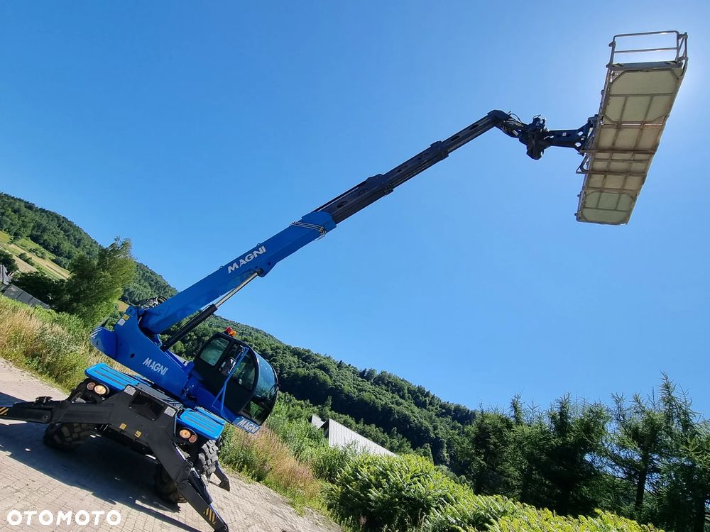 Magni RTH 5.21 Ładowarka teleskopowa 21 metrów 1361mtg Kosz (Pilot 2 funkcje) Wciągarka Bocian Łyżka Widły Jak Nowa z Salonu 2021r DEUTZ silnik z Norwegii KLIMA - 3