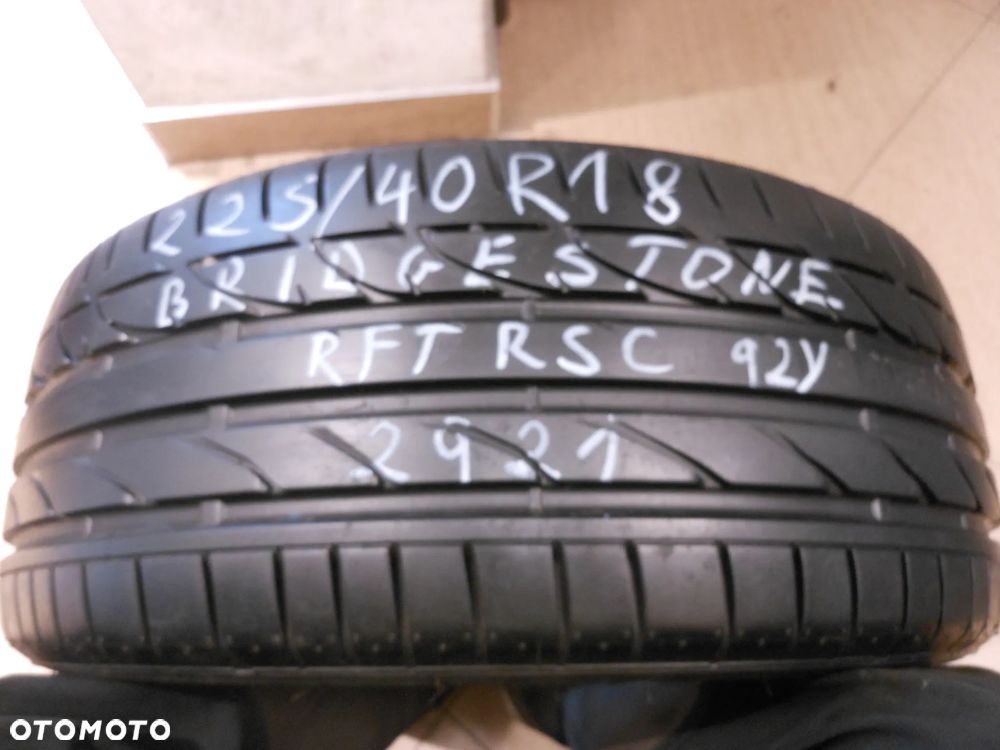 Opona pojedyńcza 225/40r18 bridgestone potenza s001 * 7,2mm rsc rft lato - 1