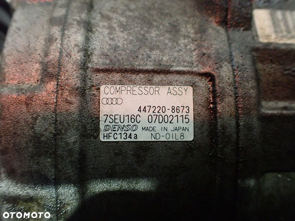 SPRĘŻARKA KLIMATYZACJI AUDI A6 C5 LIFT 447220-8673 - 8
