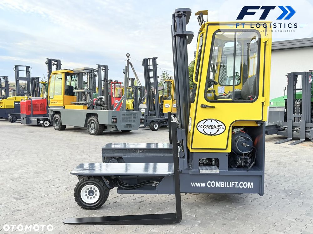Combilift WÓZEK CZTEROKIERUNKOWY - WIELOKIERUNKOWY | COMBILIFT C4800 | GAS | DUPLEX 4040 MM | SZEROKI POZYCJONER WIDEŁ 3100 | WOLNY SKOK | NOWE OPONY | OGRZEWANIE | PO SERWISIE | STAN IDEALNY - 9