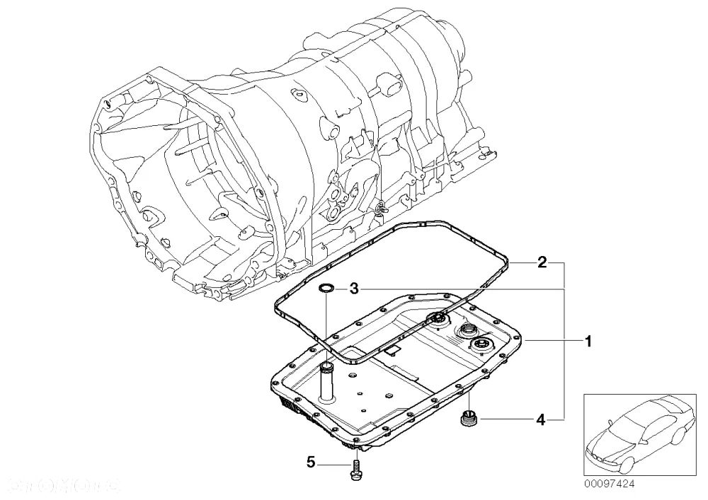 Miska olejowa BMW OEM(24152333907) - 1