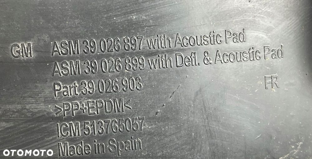 310 OPEL CORSA E 2014 - NADKOLE LEWE PRZÓD PRZEDNIE 39026903 - 4