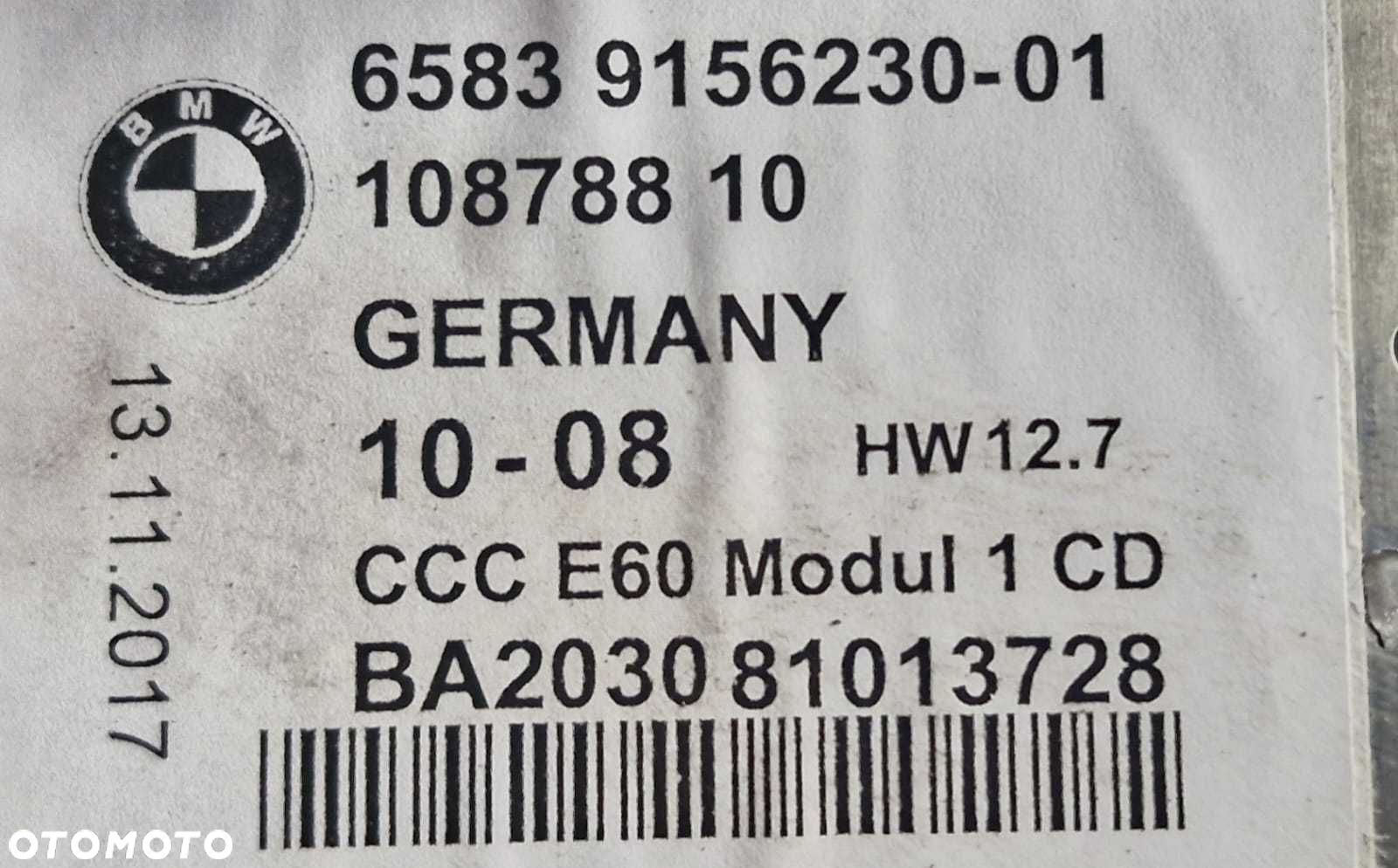 Radio czytnik nawigacji navi DVD GPS BMW E60 E61 E63 E64 - 2