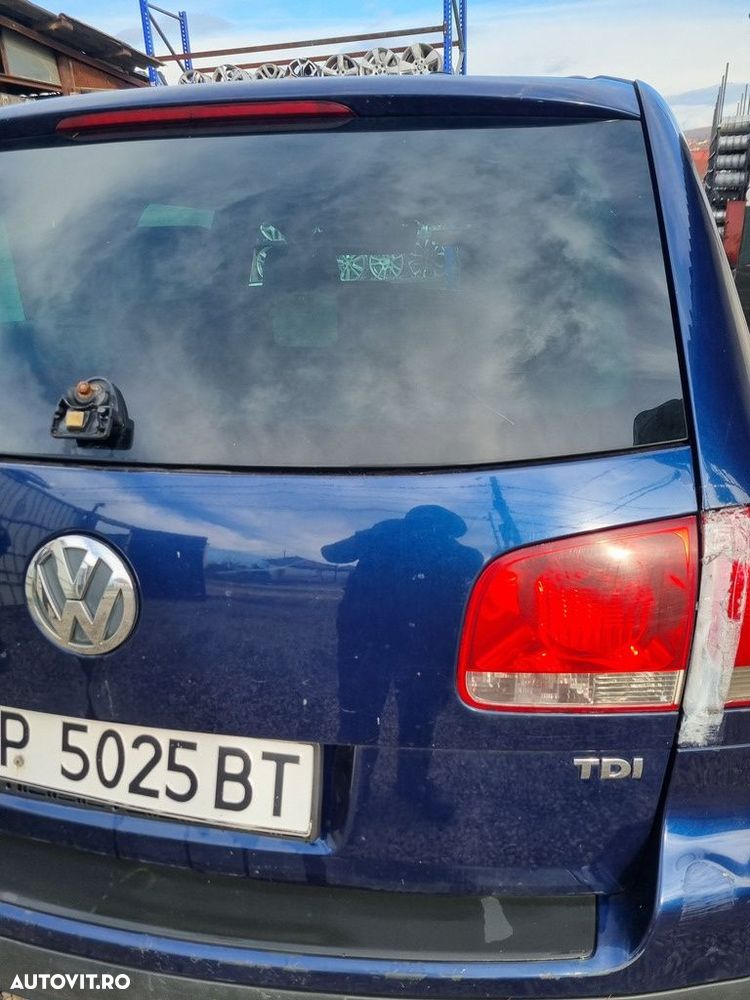 Haion Cu Luneta Volkswagen Touareg 7L 2003 - 2006 SUV 4 Usi Dark Blue (1460) - 3
