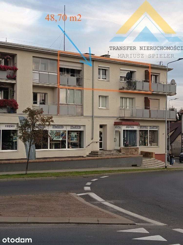 Mieszkanie na sprzedaż, 2 pokoje, 49 m², Trzcianka