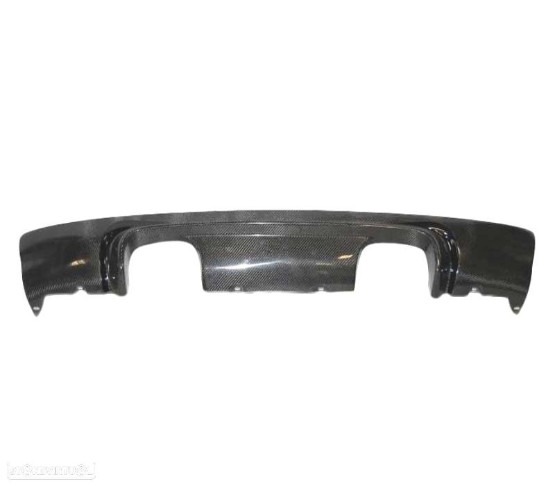 DIFUSOR TRASEIRO BMW E46 98-07 LOOK M3 CARBONO - 3